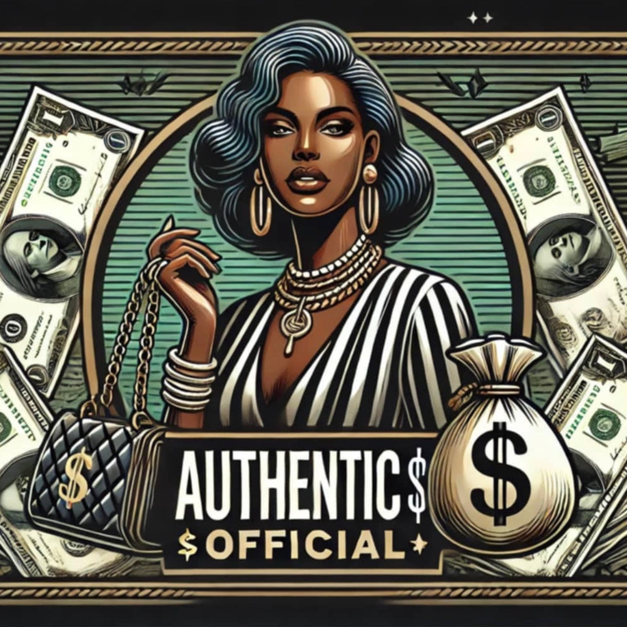 Authentic $ Official Short Sleeve T Shirt